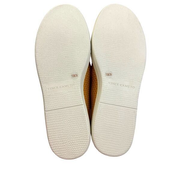 Vince Camuto Cabreli Washable Sneaker Knit Yellow Women 5.5M/36 NWB Breathable - Picture 7 of 9
